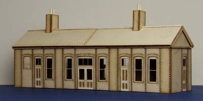 B 00-00 early 20th century small country station